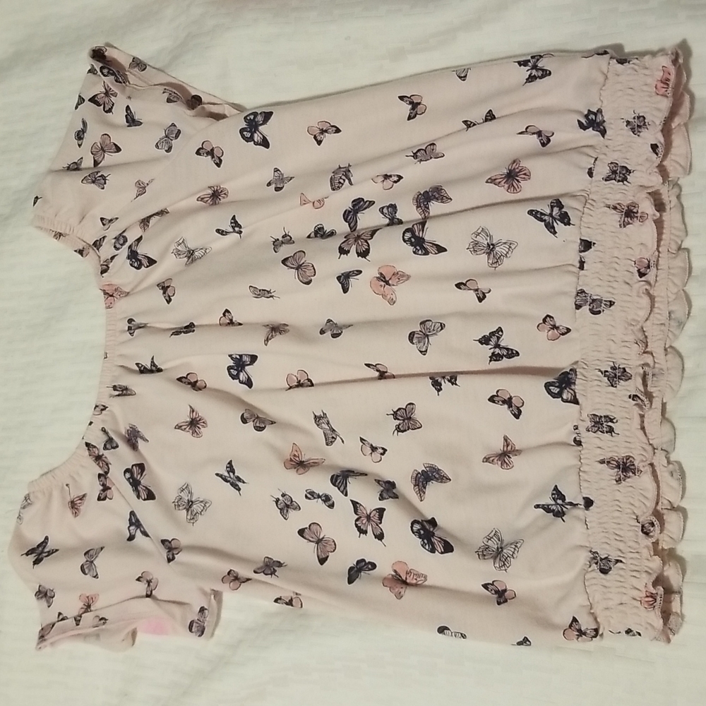 Butterfly girl shirt